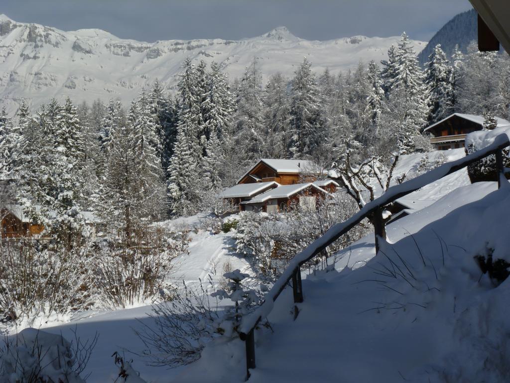 Chalet Des Alpes - Sunset View - クラン エクステリア 写真