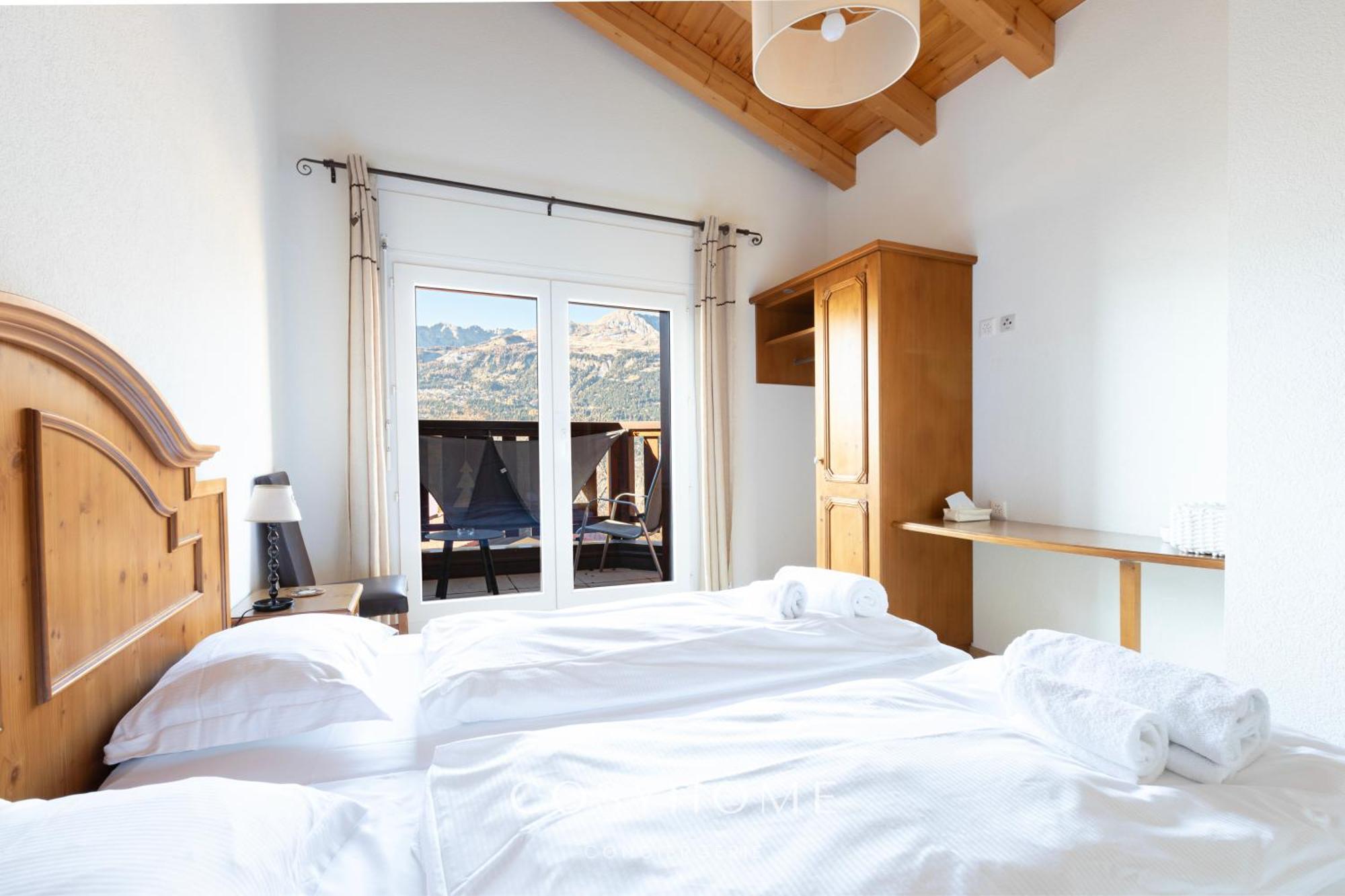 Chalet Des Alpes - Sunset View - クラン エクステリア 写真