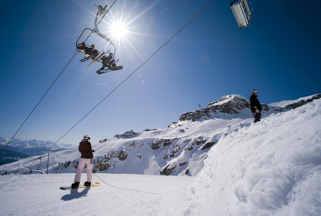 Chalet Des Alpes - Sunset View - クラン エクステリア 写真
